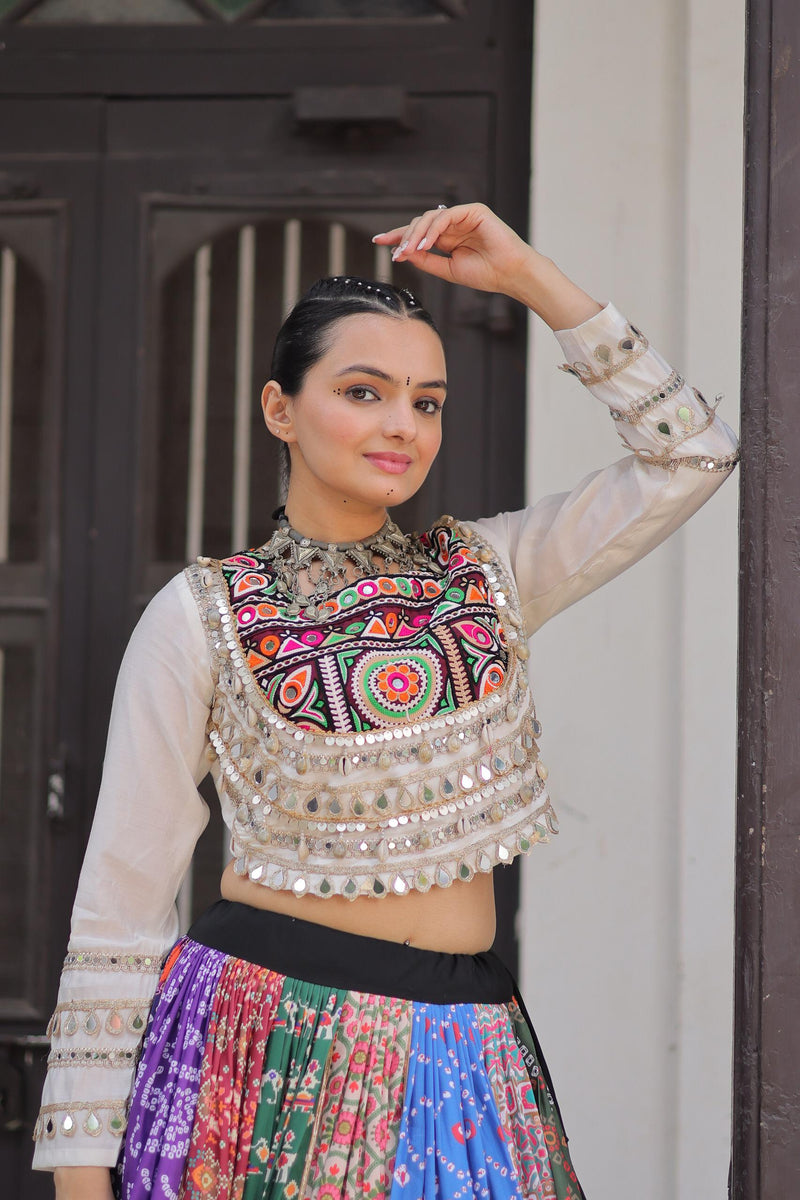 Womenline Styliesh Wear Navratri Lehenga Choli