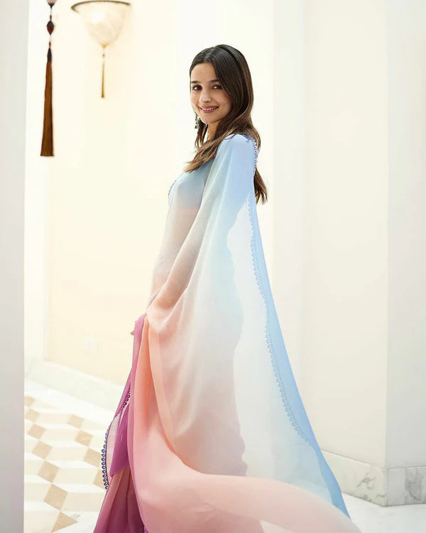 Womenline Alia Bhatt Inspired Saree