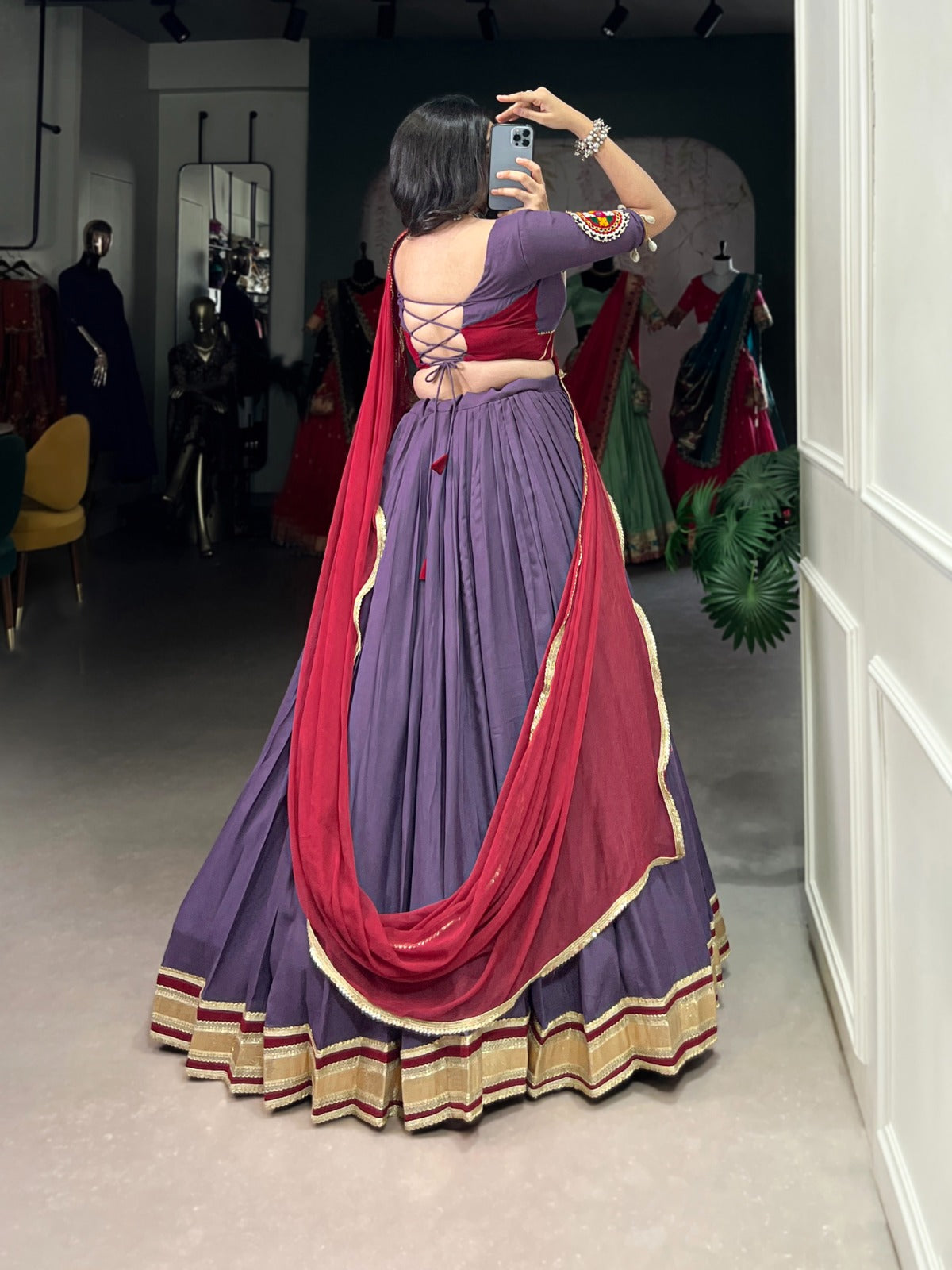 Womenline Crafted for the festival Navratri Lehenga Choli