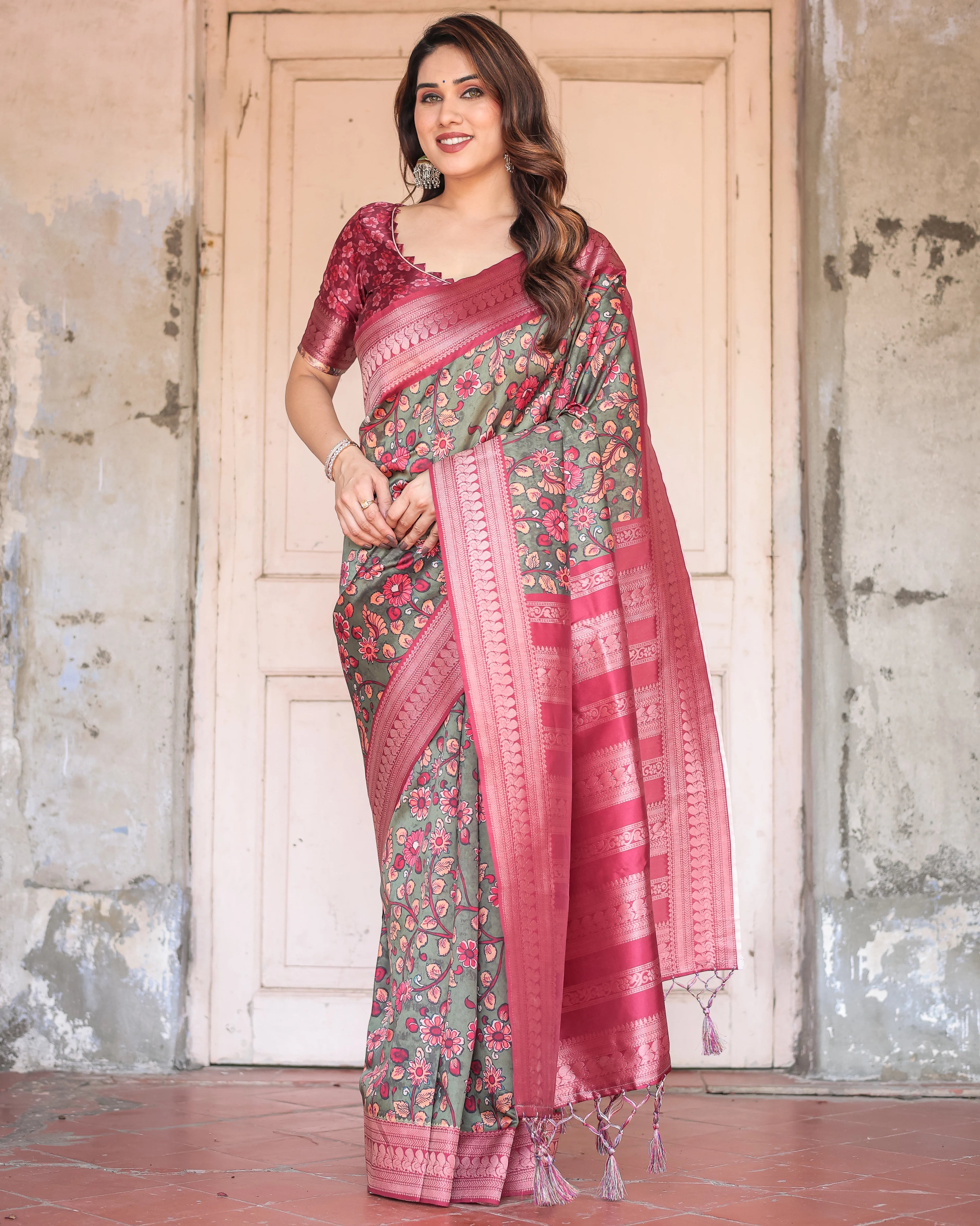Womenline Grace Meets Tradition in This Exquisite Piece Saree