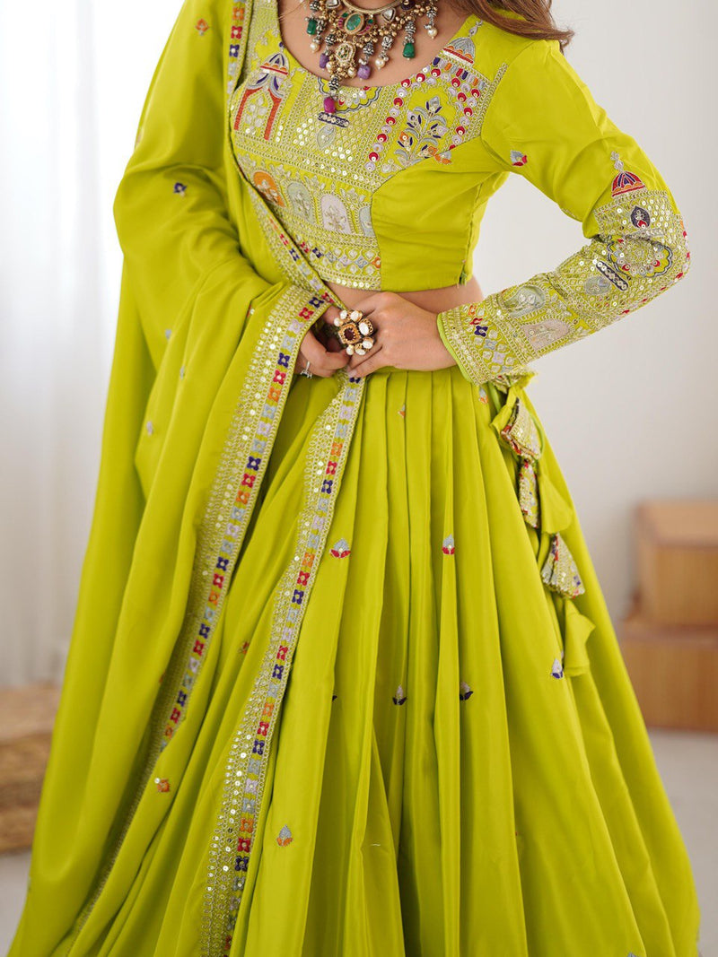 Womenline Perot Color Designer Lehenga Choli