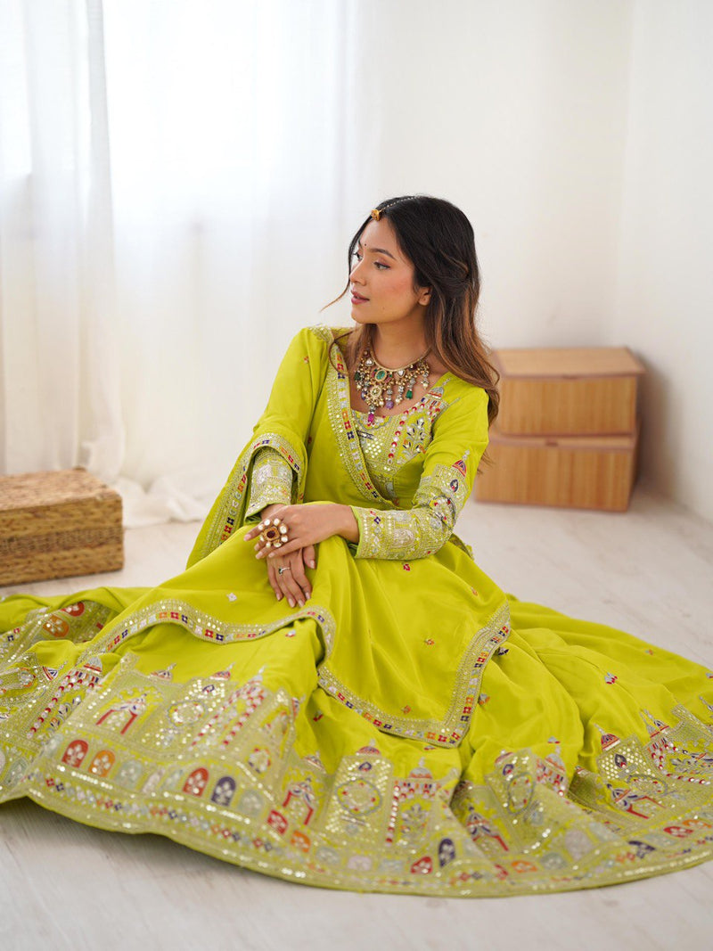 Womenline Perot Color Designer Lehenga Choli