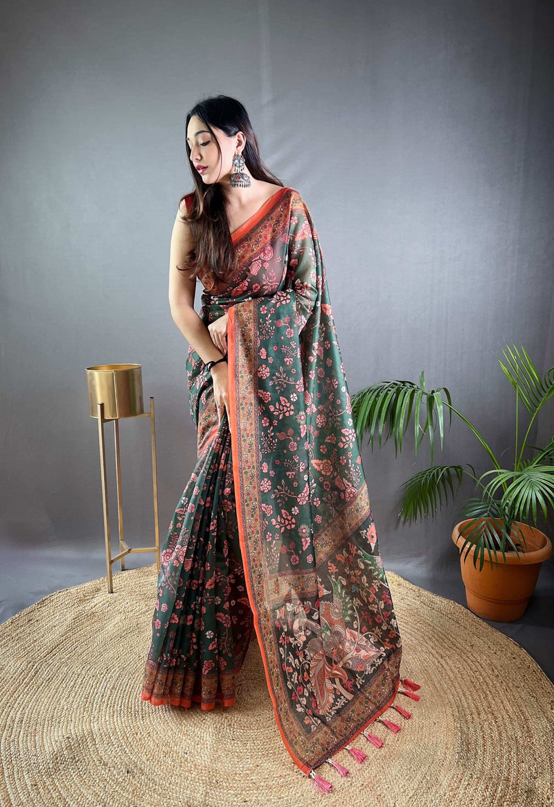 Womenline Raksha Banarasi Silk