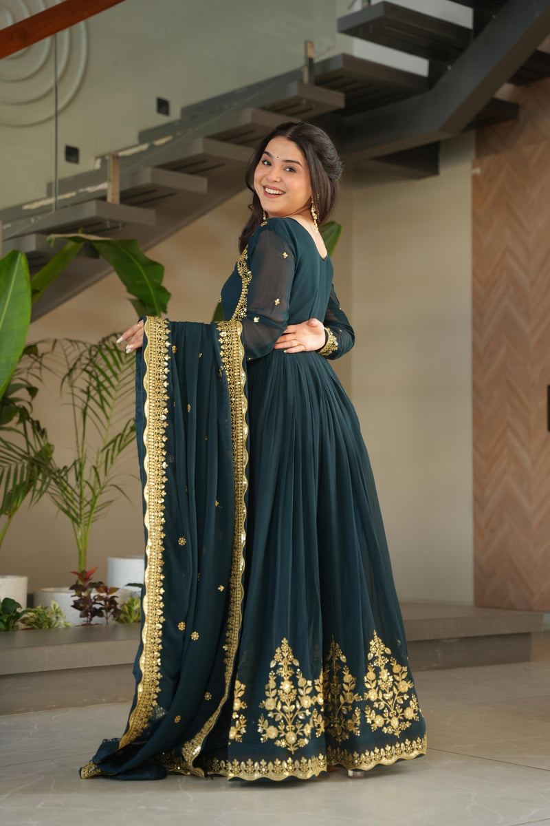 Womenline Rama Color Designer luxury Gown