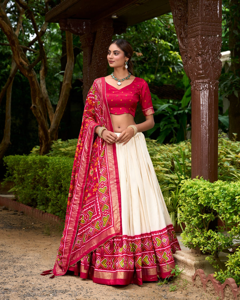 Womenline Red Color Desginer Lehenga Choli