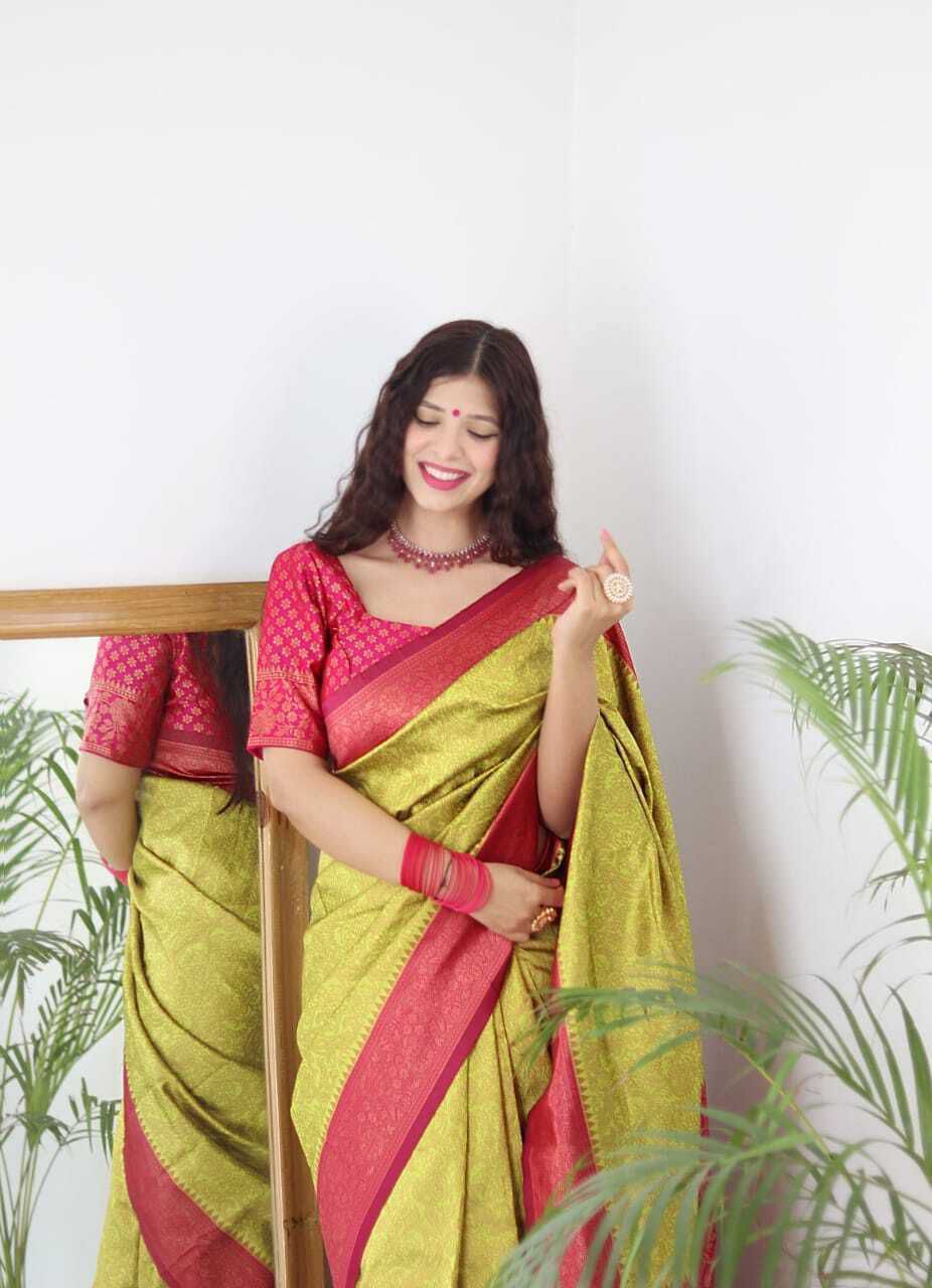 Womenline Soft Silk Manipuri Saree