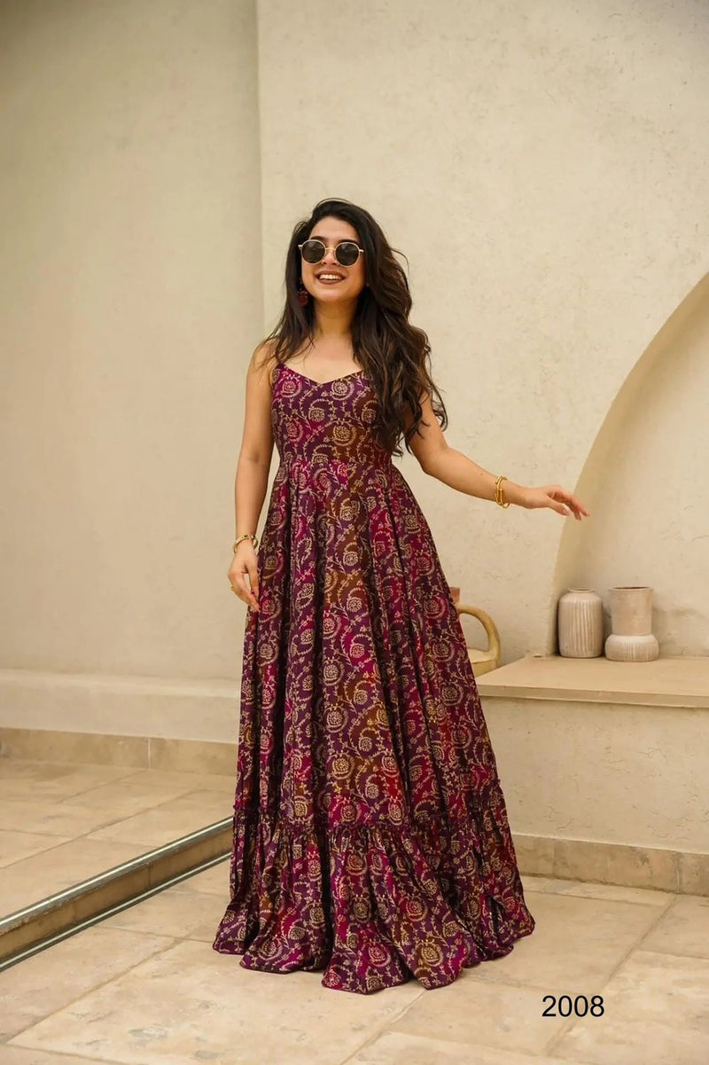 Womenline Stylish Wear Anarkali Suit