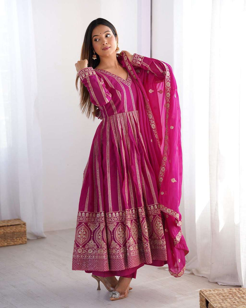 WomenLine Enchanted Flare Gown for Modern Ethnic Vibes