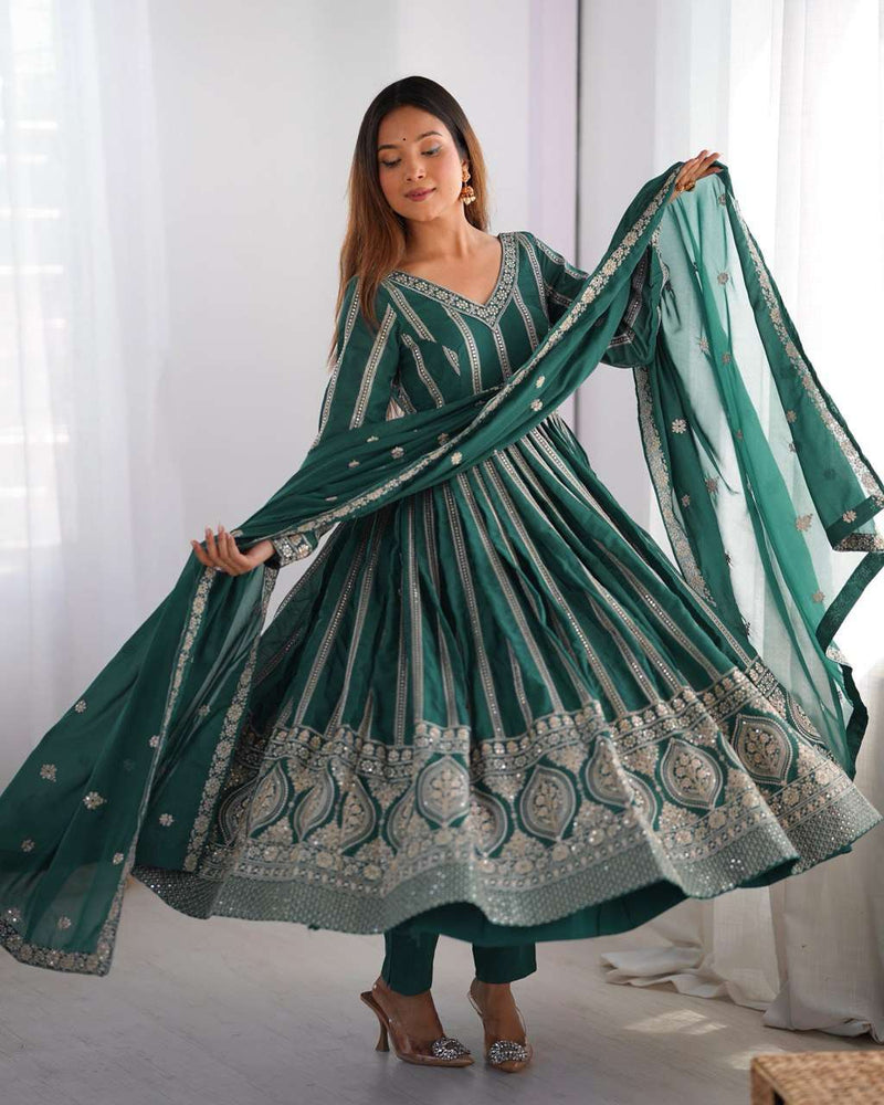 WomenLine Timeless Silhouette Anarkali for Grand Celebrations