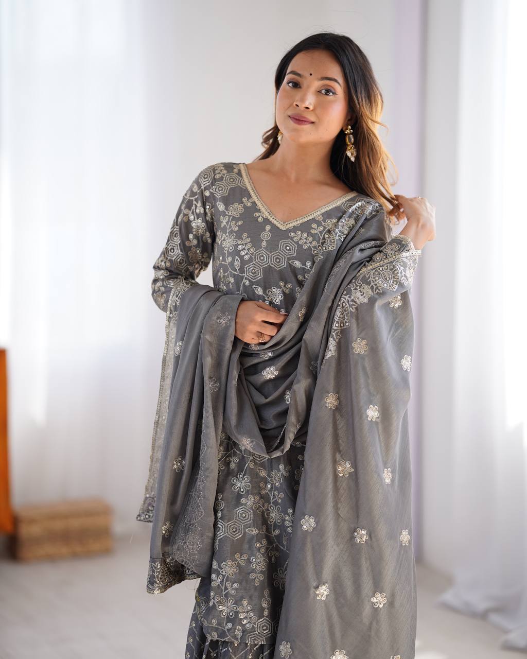 WomenLine Girls Traditional Wear Sharara