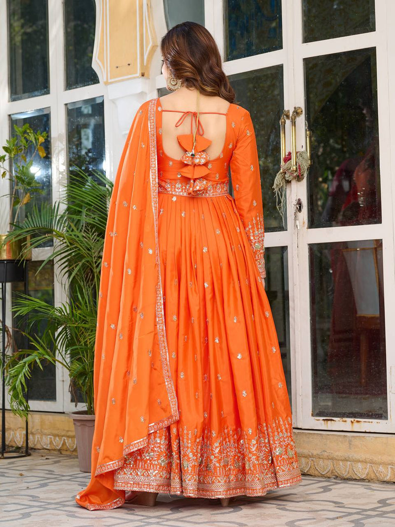 WomenLine Luxe Finish Gown Perfect for Festive Evenings