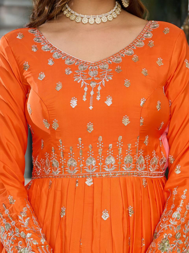 WomenLine Luxe Finish Gown Perfect for Festive Evenings