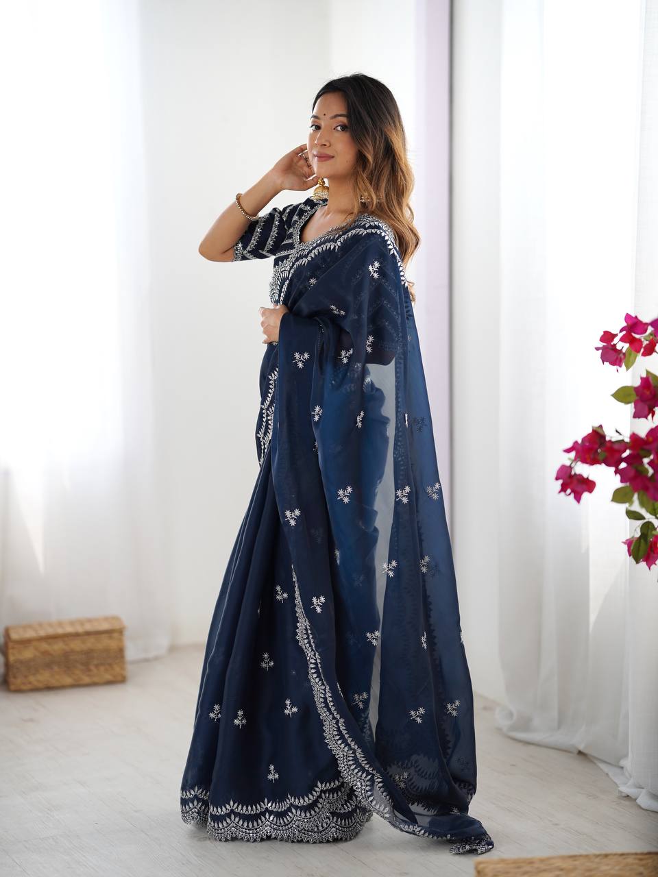 WomenLine Statement Saree for Grand Celebration Moments