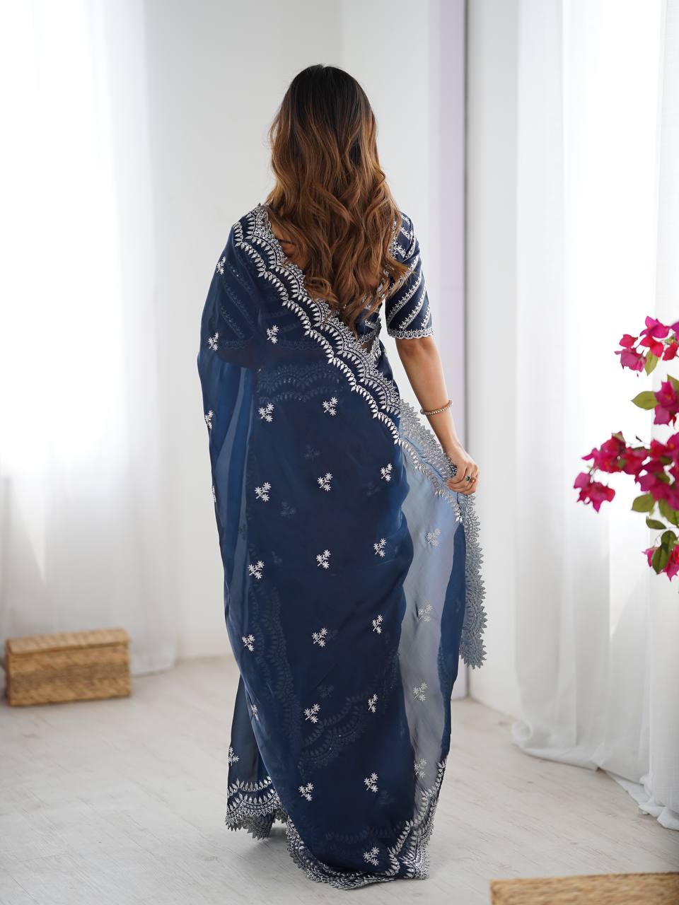 WomenLine Statement Saree for Grand Celebration Moments