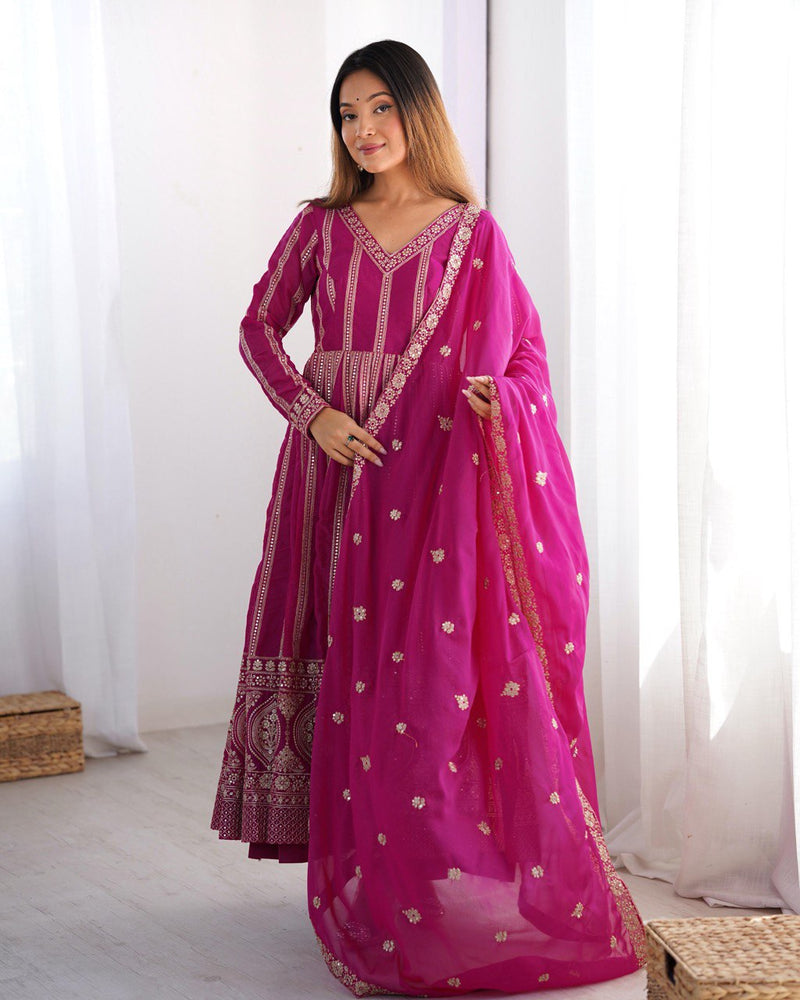 WomenLine Enchanted Flare Gown for Modern Ethnic Vibes
