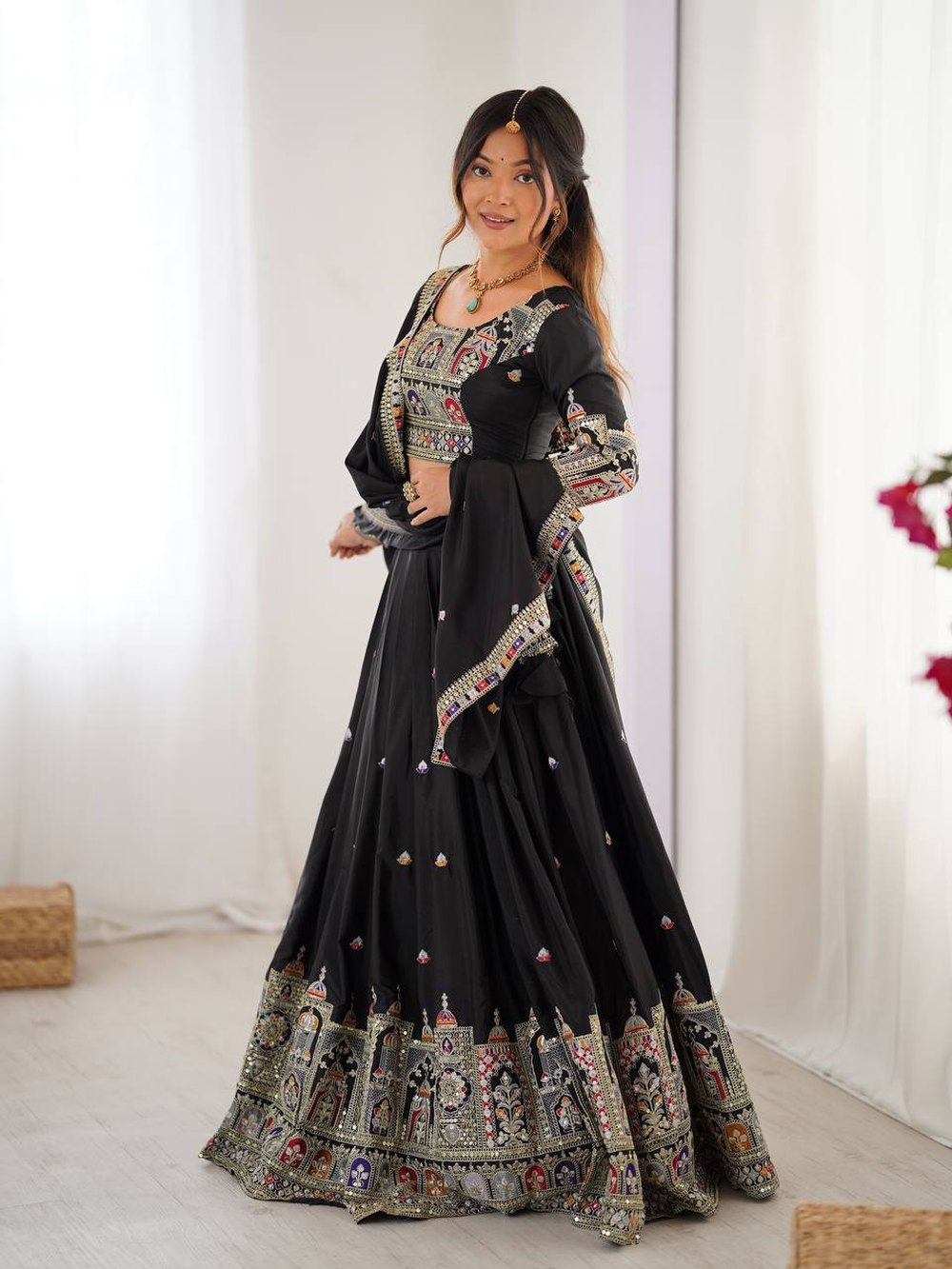 Couture Inspired Lehenga with Premium Embellishment Details
