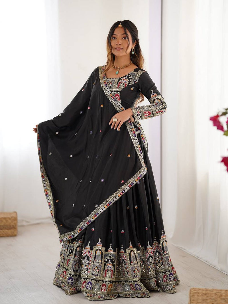Couture Inspired Lehenga with Premium Embellishment Details