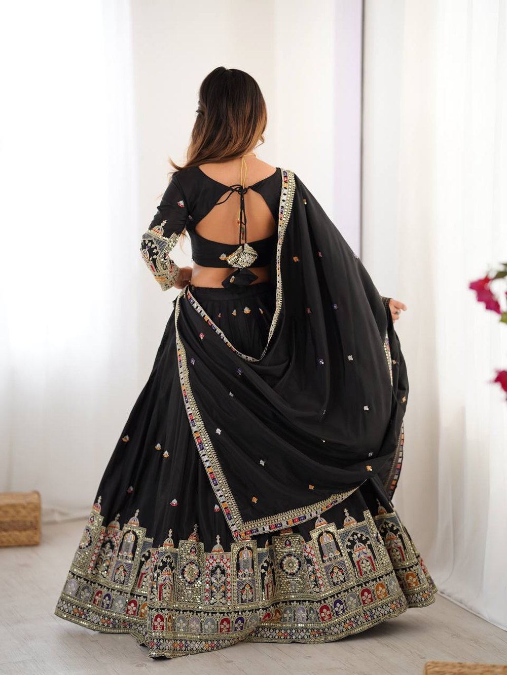 Couture Inspired Lehenga with Premium Embellishment Details