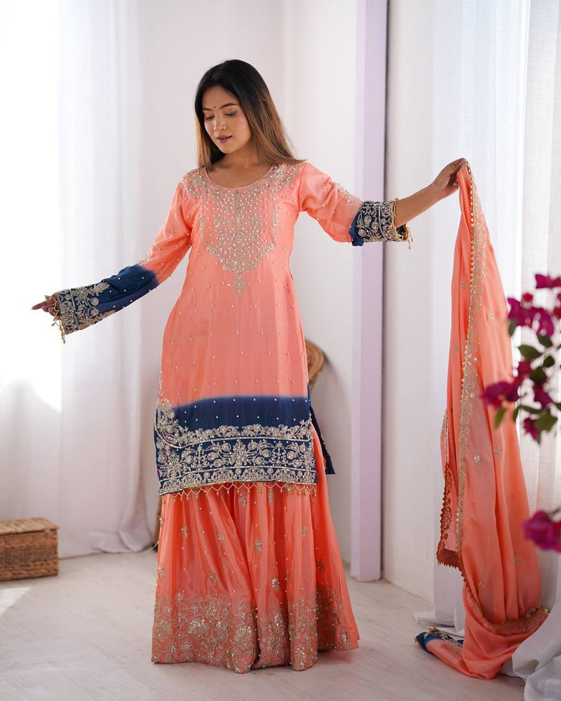 WomenLine Designer Sharara Set for Girls