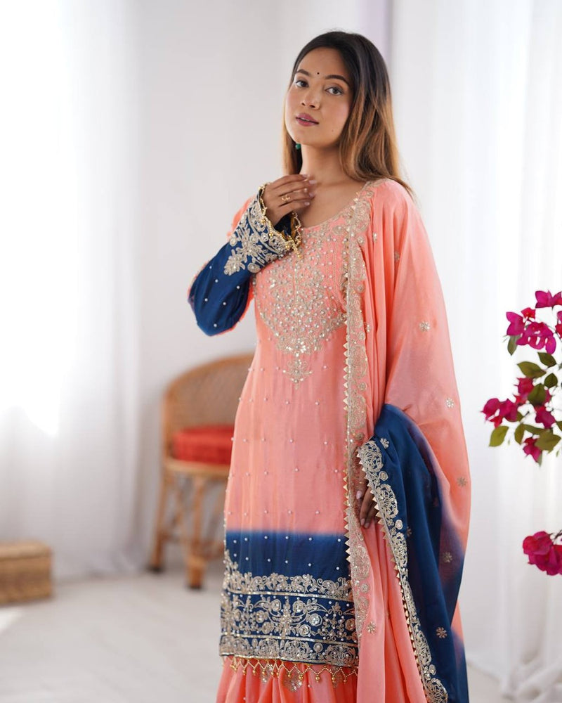 WomenLine Designer Sharara Set for Girls