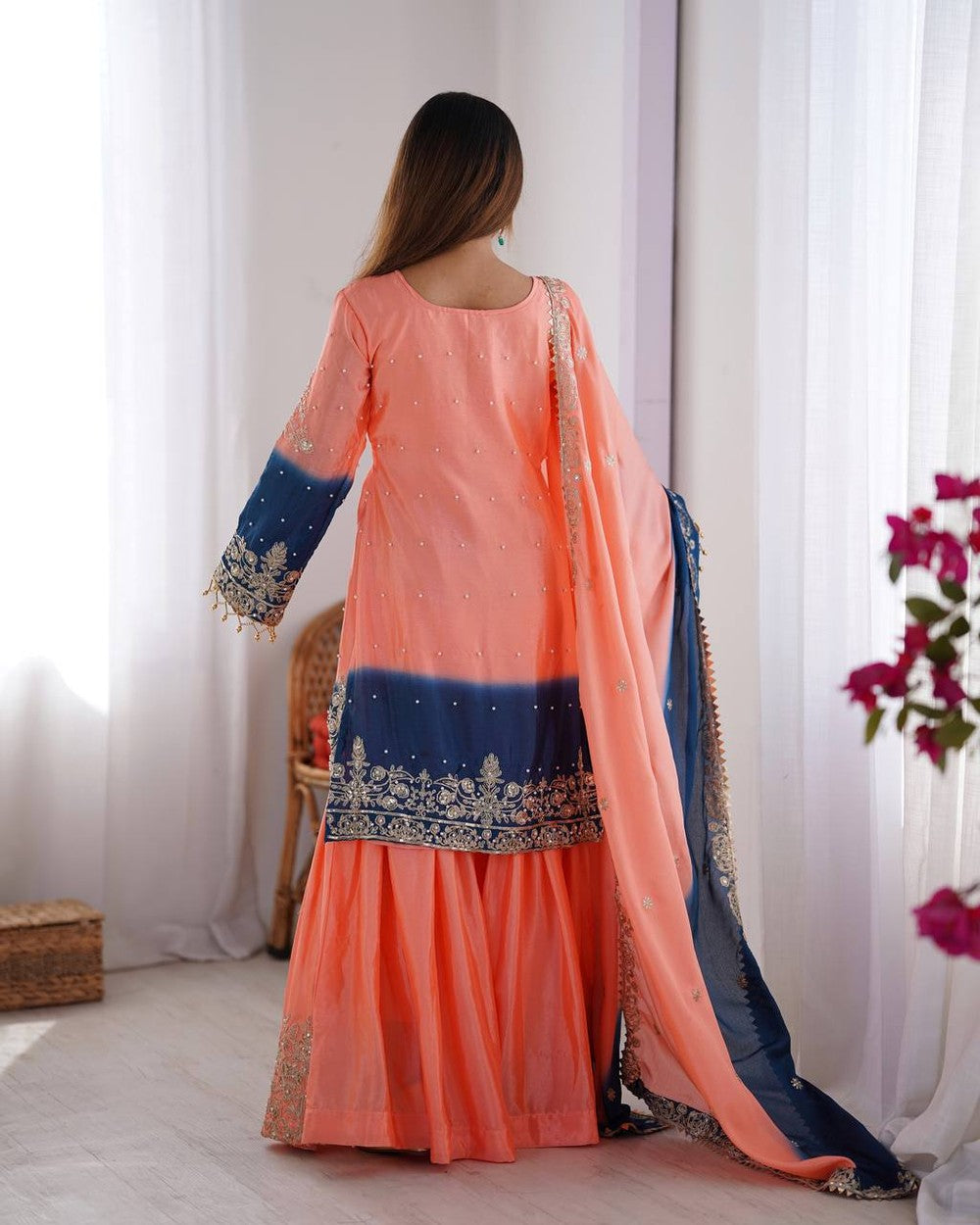 WomenLine Designer Sharara Set for Girls