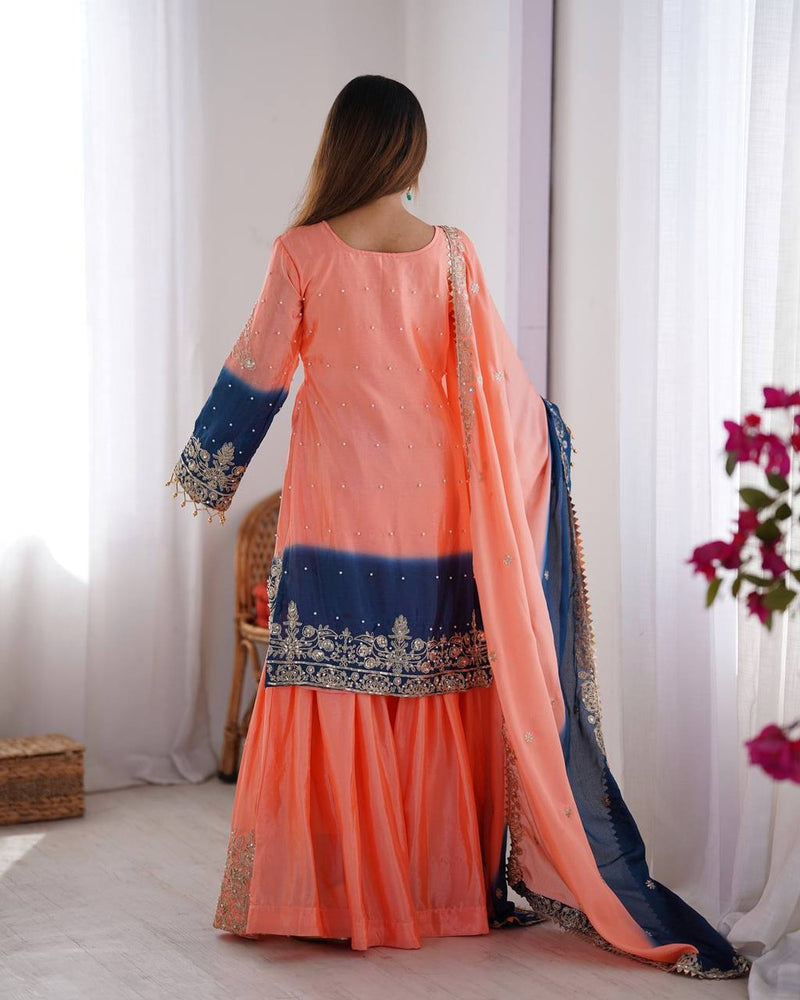 WomenLine Designer Sharara Set for Girls